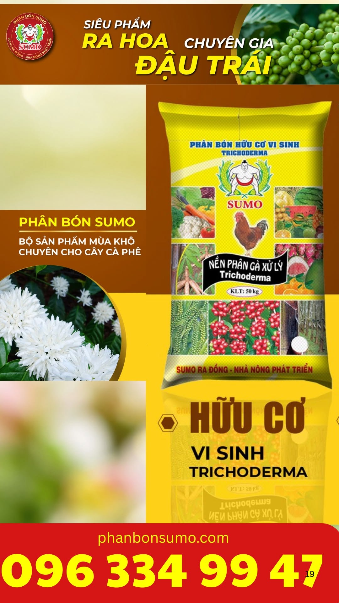 Phân hữu cơ vi sinh Trichoderma