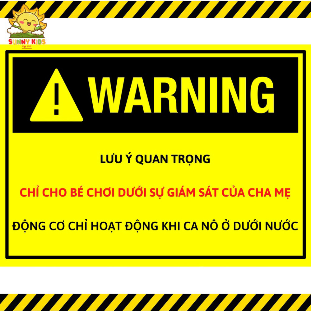 Đồ chơi Cano điều khiển từ xa JJRC RH705, Thiết kế 2 trong 1, Ca nô kèm vỏ Cá Mập độc lạ, PIN sạc, 2.4GHz - Sunny Kids