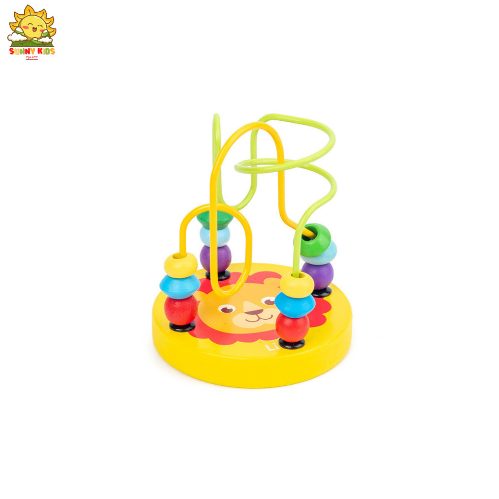 Đồ Chơi Gỗ Thông Minh Cho Bé , Gỗ Được Làm Min, Bo Tròn, Sơn Nước An Toàn, Đồ Chơi Montessori Dưới 3 Tuổi - Sunny Kids
