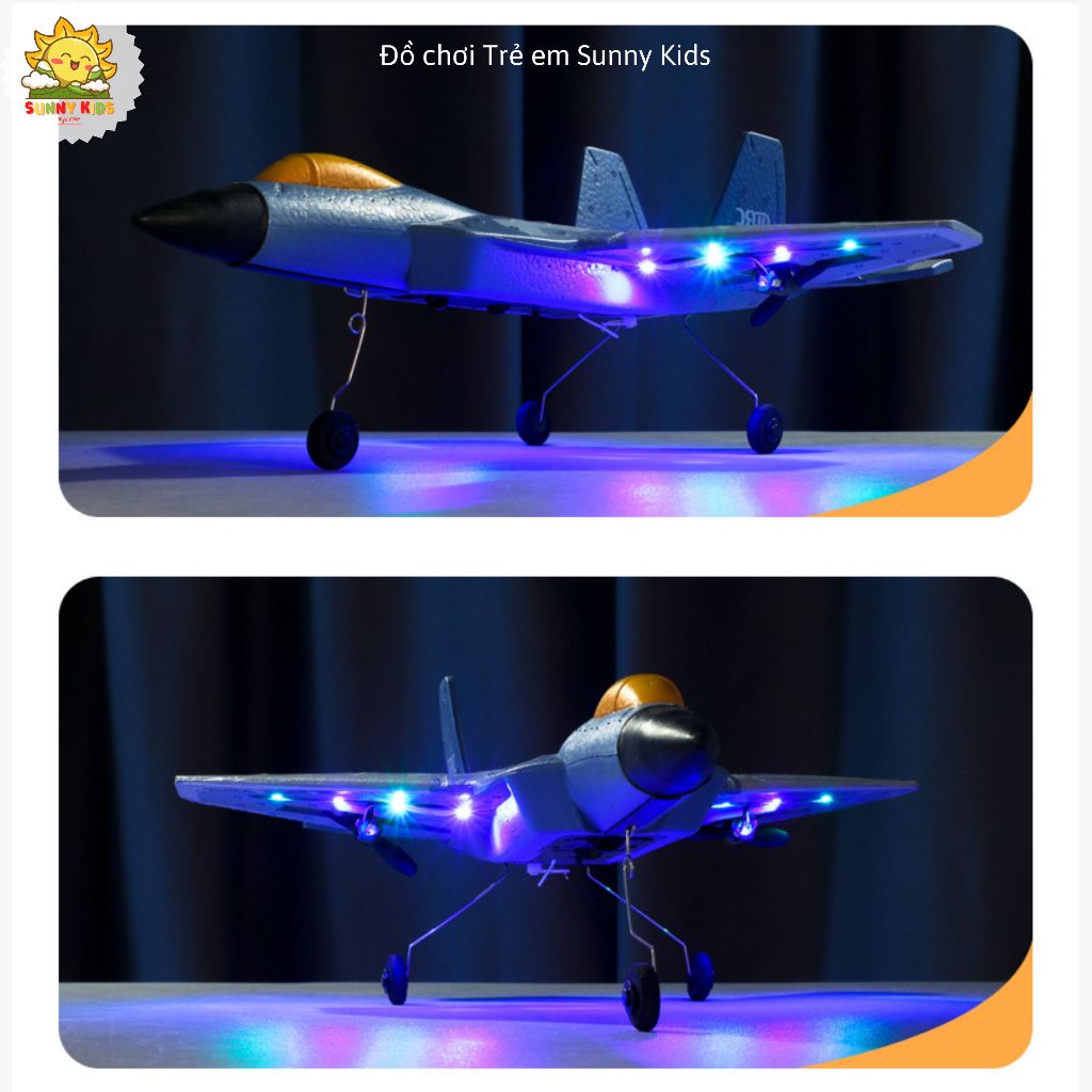 Máy Bay Điều Khiển Từ Xa 3 KÊNH 4DRC G7 Glider, Cánh Đuôi Chỉnh Điện Linh Hoạt, Hệ Thống Tự Hỗ Trợ Cân Bằng - Sunny Kids