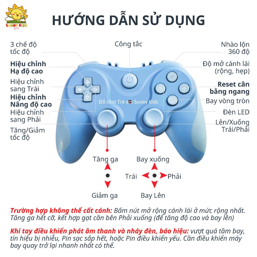 Máy Bay Điều Khiển Từ Xa 3 KÊNH 4DRC G7 Glider, Cánh Đuôi Chỉnh Điện Linh Hoạt, Hệ Thống Tự Hỗ Trợ Cân Bằng - Sunny Kids