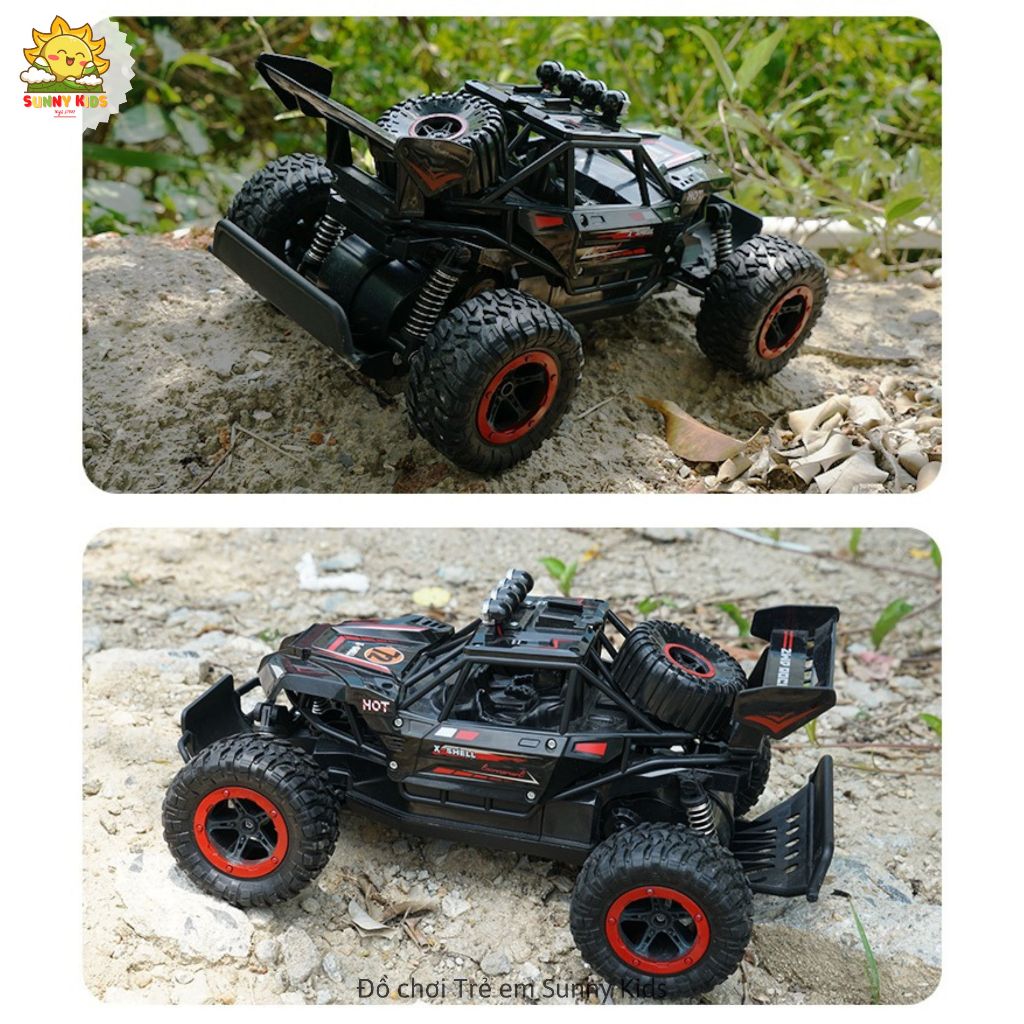 Xe Đồ Chơi Điều Khiển từ xa JJRC Q102, Có Điều Tốc, Kích Thước Lớn, Kiểu Dáng Xe Địa Hình Lớn, Đèn Led Sáng - Sunny Kids