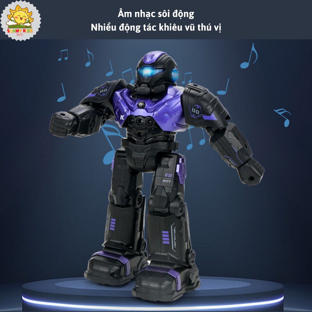 Robot Điều Khiển Từ Xa CADY Wilo JJRC R20, Di chuyển linh hoạt, Cảm biến cử chỉ, Đồ chơi Robot thông minh - Sunny Kids