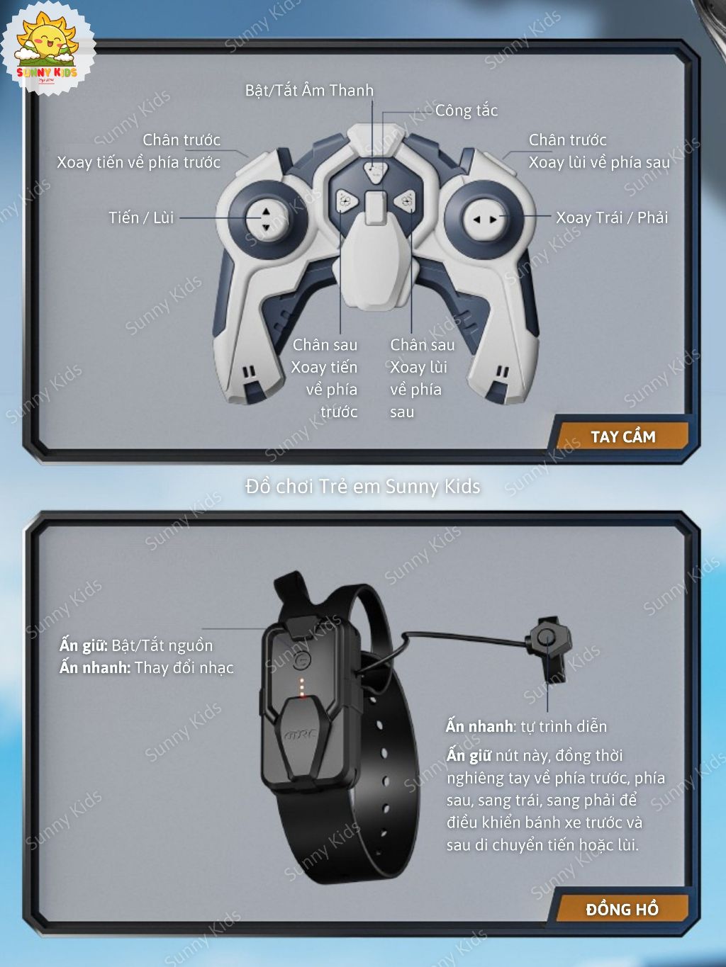 Robot Chó Đồ Chơi 4DRC Y9 Siêu Dễ Thương, Tương Tác Chạm, Xoay 360° Điều Khiển Cử Chỉ, Biểu Cảm Mắt LED - Sunny Kids
