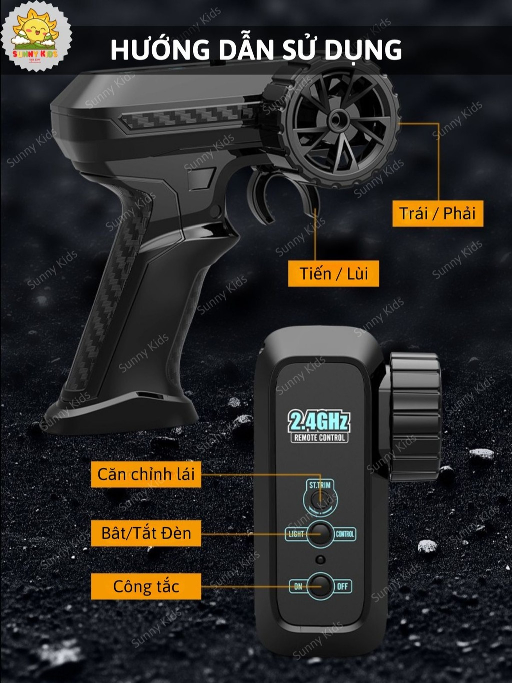 JJRC C8819 - Xe Địa Hình Tốc Độ 35km/h, 4WD Truyền Động 2 Cầu, Điều Khiển Từ Xa 2.4GHz, Thiết Kế Siêu Ngầu – Sunny Kids