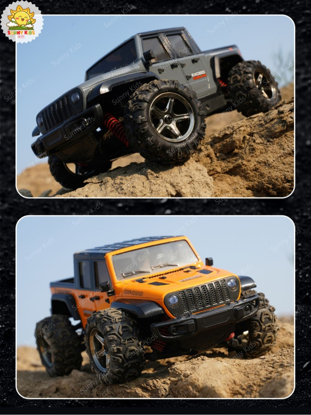 JJRC C8819 - Xe Địa Hình Tốc Độ 35km/h, 4WD Truyền Động 2 Cầu, Điều Khiển Từ Xa 2.4GHz, Thiết Kế Siêu Ngầu – Sunny Kids