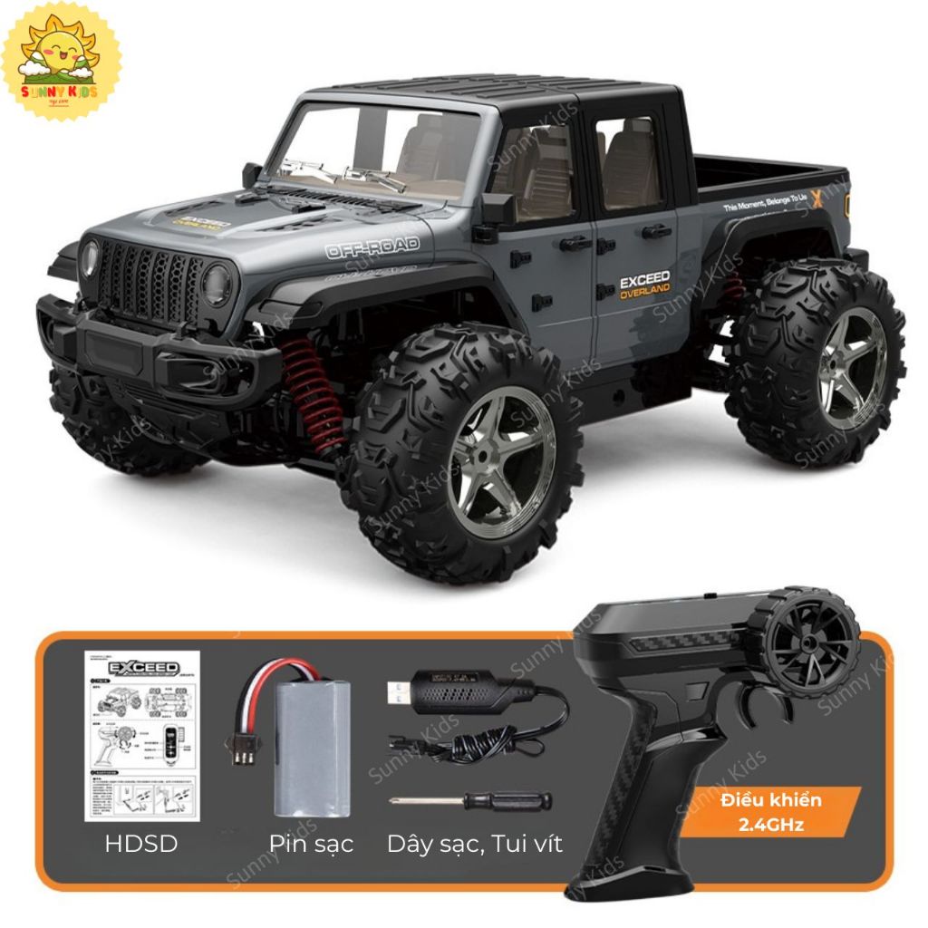 JJRC C8819 - Xe Địa Hình Tốc Độ 35km/h, 4WD Truyền Động 2 Cầu, Điều Khiển Từ Xa 2.4GHz, Thiết Kế Siêu Ngầu – Sunny Kids
