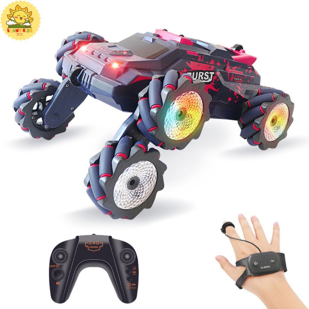 Xe Điều Khiển Từ Xa JJRC JC03 PRO – Xe Địa Hình 6 Bánh Drift Ngang, Biến Hình, Phun Khói, Điều Khiển Cử Chỉ