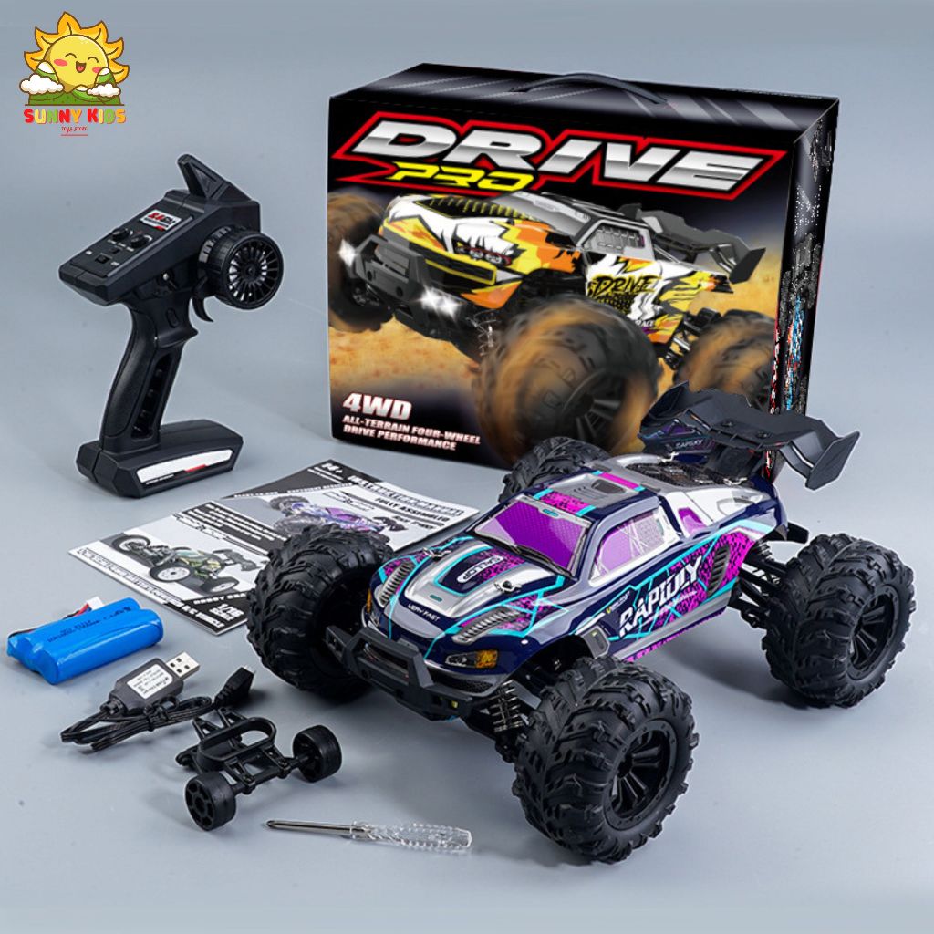 Xe Địa Hình Điều Khiển Từ Xa JJRC Q132 CONQUER, 1:16, Chức Năng Cao cấp, 38km/h, 80m, Drift, Off-road - Sunny Kids