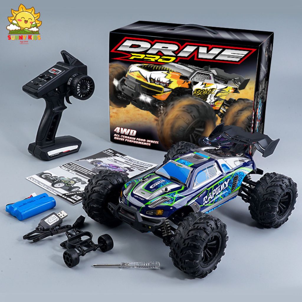 Xe Địa Hình Điều Khiển Từ Xa JJRC Q132 CONQUER, 1:16, Chức Năng Cao cấp, 38km/h, 80m, Drift, Off-road - Sunny Kids