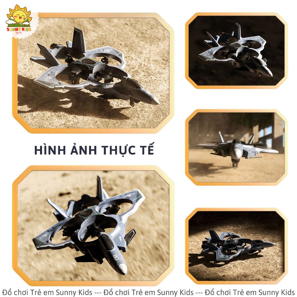 Máy bay Điều khiển từ xa Drone JJRC H121, Camera HD kết nối điện thoại, Đồ chơi Máy bay xốp dễ điều khiển - Sunny Kids