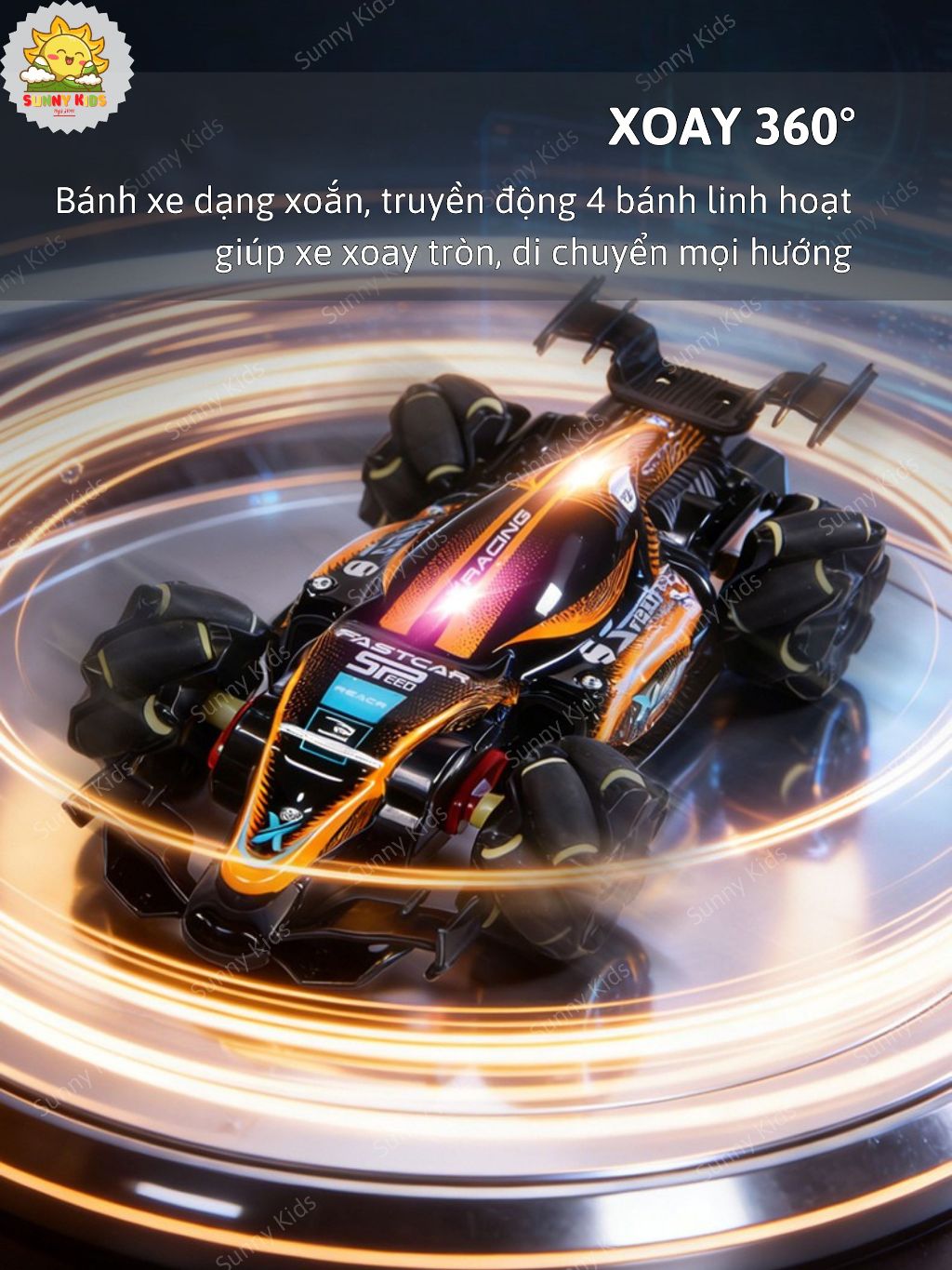 Xe Đồ Chơi Điều Khiển Mini Q239, Nhỏ Gọn Trong Bàn Tay, Chạy Đa Hướng Linh Hoạt, 2.4GHz Không Trùng Sóng - Sunny Kids