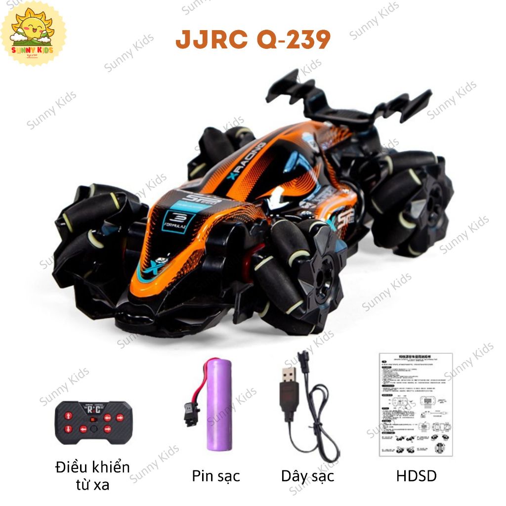 Xe Đồ Chơi Điều Khiển Mini Q239, Nhỏ Gọn Trong Bàn Tay, Chạy Đa Hướng Linh Hoạt, 2.4GHz Không Trùng Sóng - Sunny Kids
