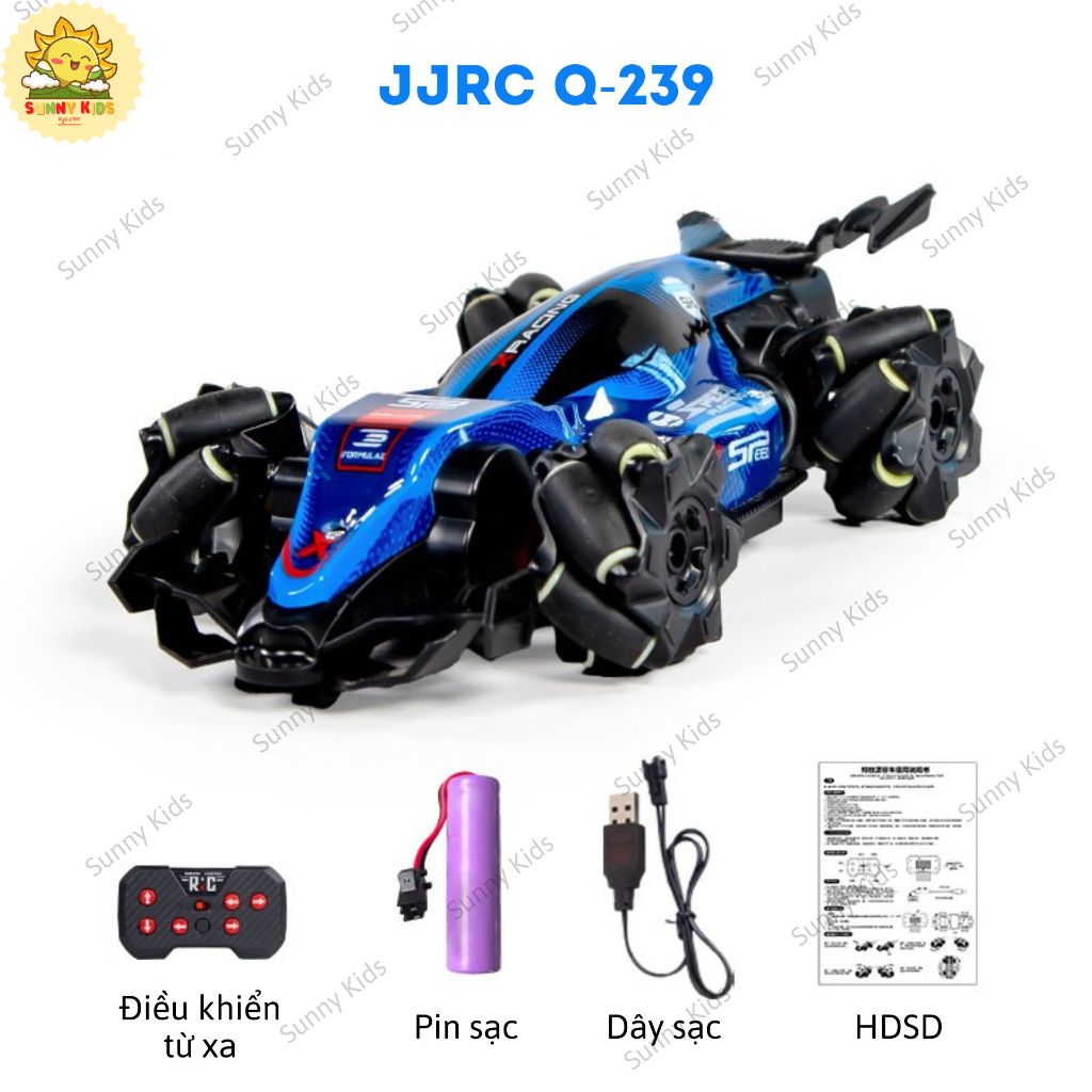 Xe Đồ Chơi Điều Khiển Mini Q239, Nhỏ Gọn Trong Bàn Tay, Chạy Đa Hướng Linh Hoạt, 2.4GHz Không Trùng Sóng - Sunny Kids