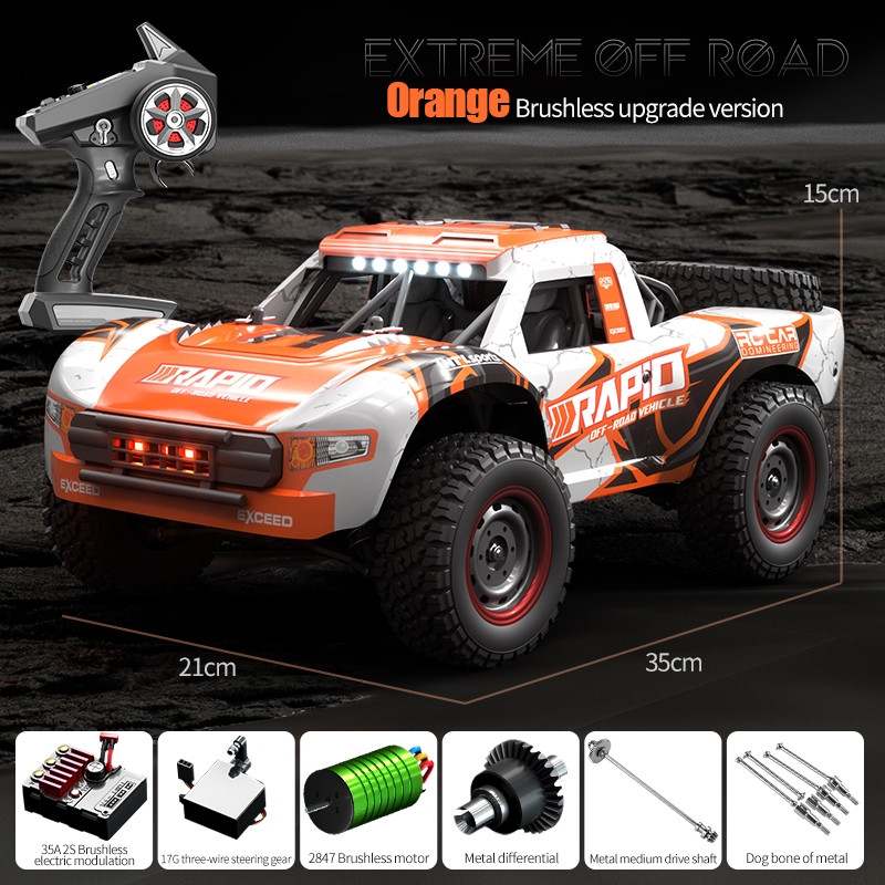 Xe Điều Khiển Từ Xa Cao Cấp Q130B - Brushless 70Km/h – 4WD Full Kim Loại, Tốc Độ Cao, Offroad Mạnh Mẽ – Sunny Kids