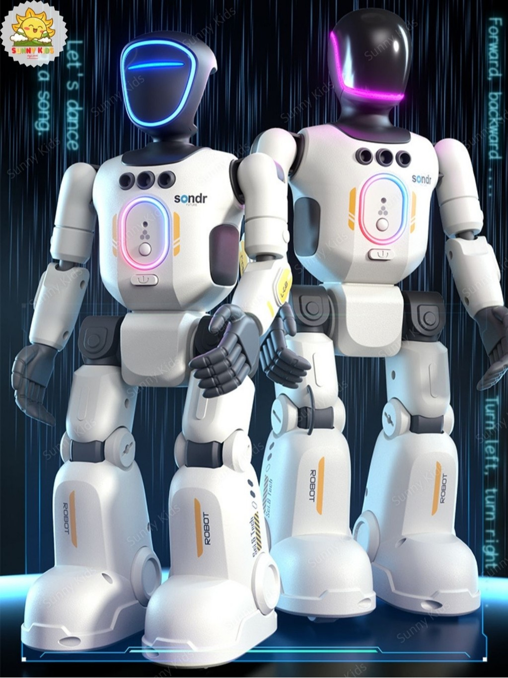 Đồ Chơi Robot Thông Minh R40 Lập Trình Tự Động, Robot Hình Người Điều Khiển Từ Xa Và Cảm Biến Chuyển Động - Sunny Kids