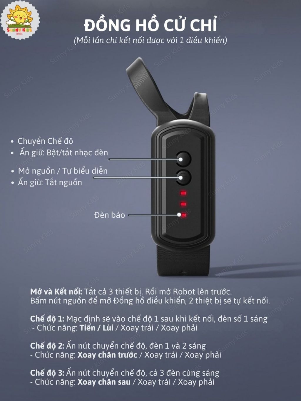 Chó Robot Điều Khiển Từ Xa Q193, 8 Bánh Xe Stunt, 4WD, Drift, Vượt Chướng Ngại Vật, Nhạc Đèn, Tự Biểu Diễn - Sunny Kids