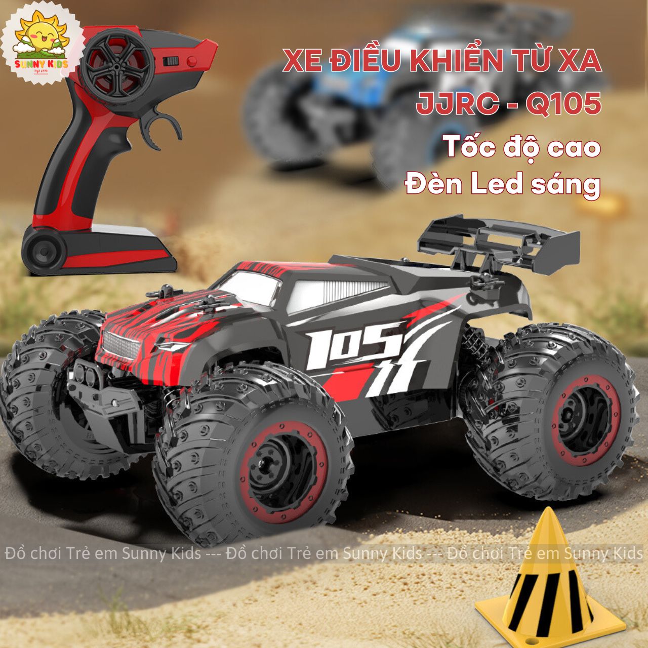 Xe Đồ Chơi Điều Khiển Từ Xa | JJRC Q105 | Tốc Độ Cao