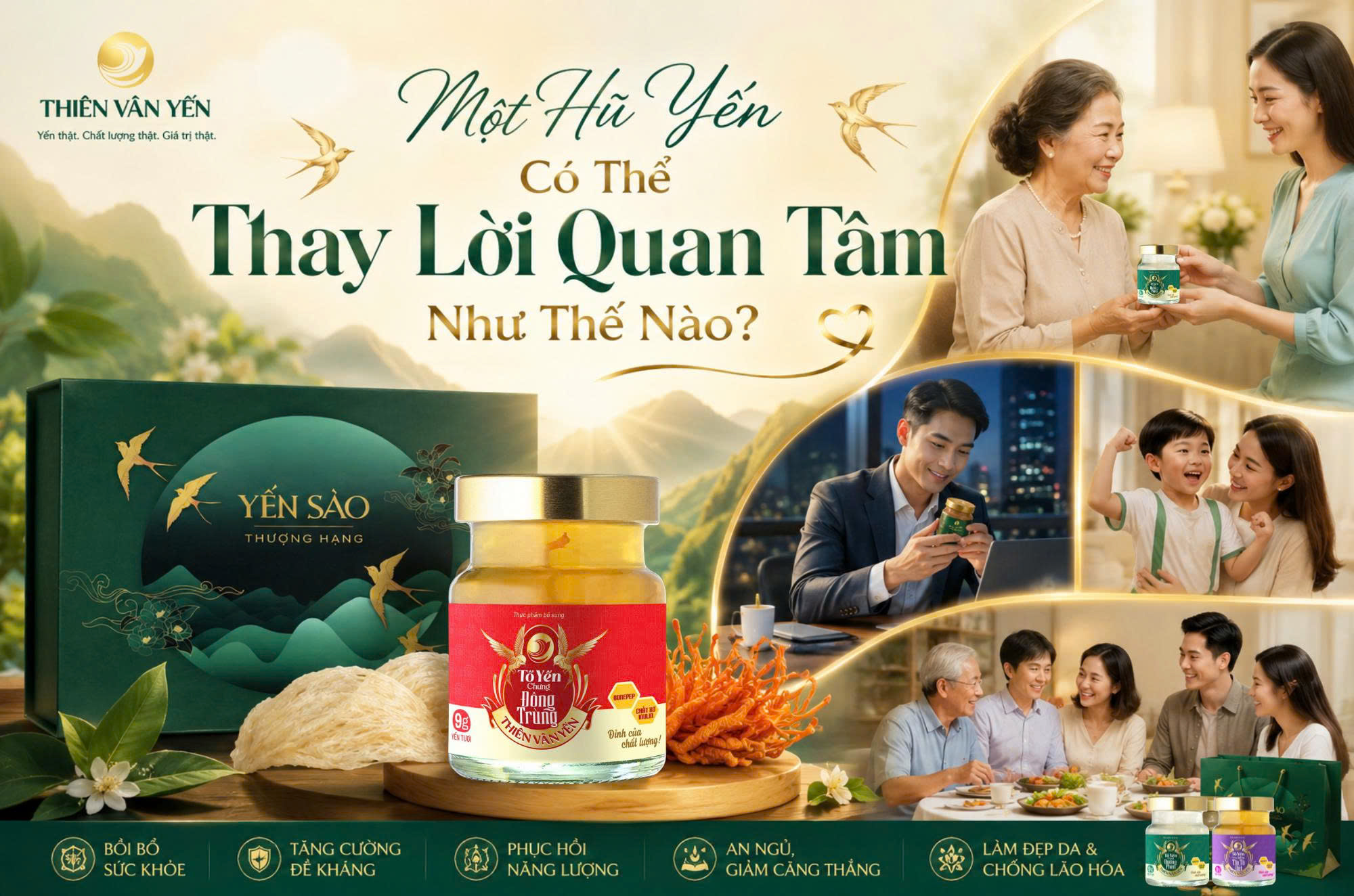 Một Hũ Yến Có Thể Thay Lời Quan Tâm Như Thế Nào?