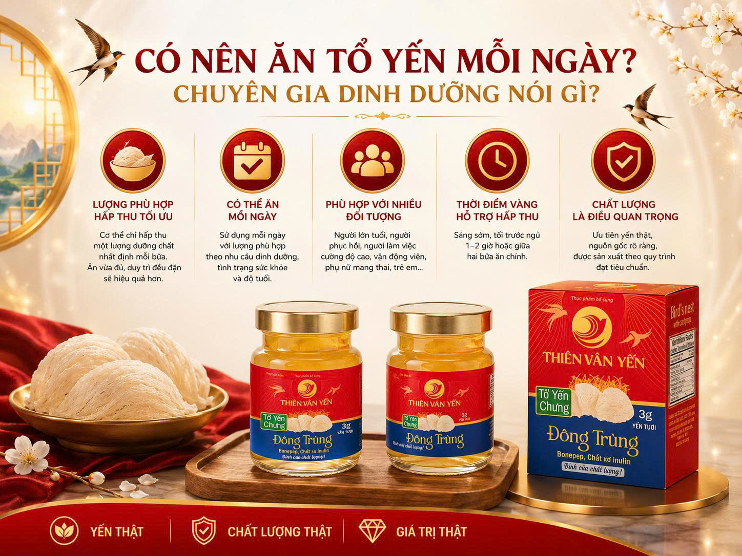 Có Nên Ăn Tổ Yến Mỗi Ngày? Chuyên Gia Dinh Dưỡng Nói Gì?