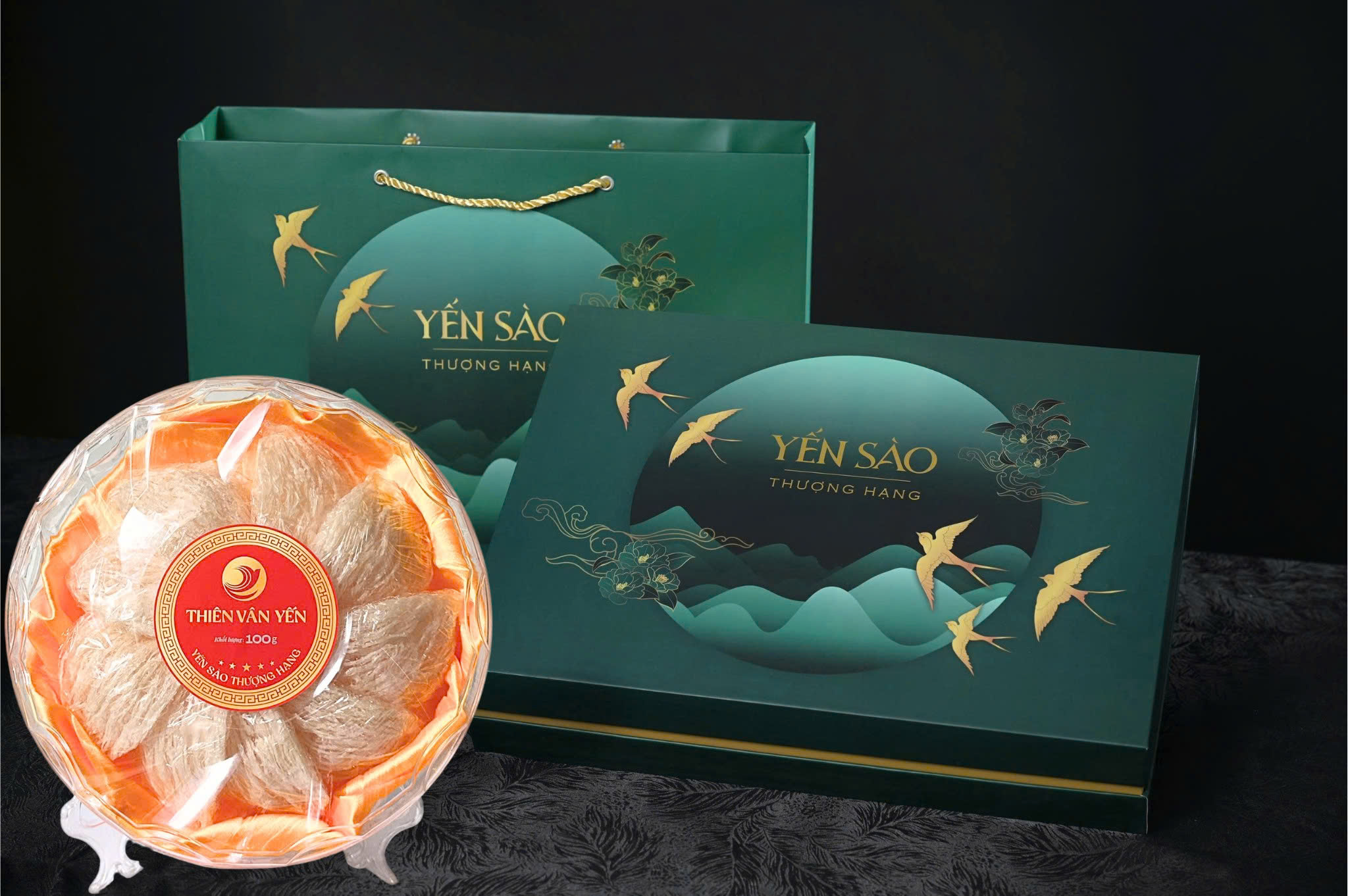 Tổ yến Các miền tinh chế - hộp 100gr - Thiên Vân Yến
