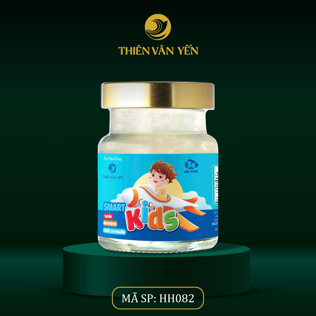 Tổ Yến Chưng Smart Kids - Yến Tươi 3g - Hũ Trần - Thiên Vân Yến