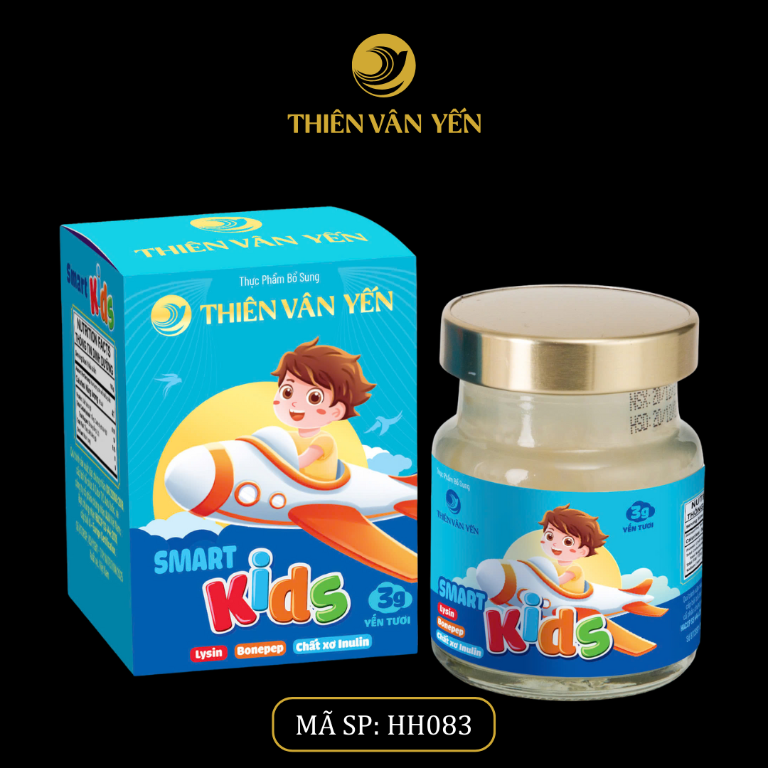 Tổ Yến Chưng Smart Kids - Yến Tươi 3g - Hũ Trần - Thiên Vân Yến