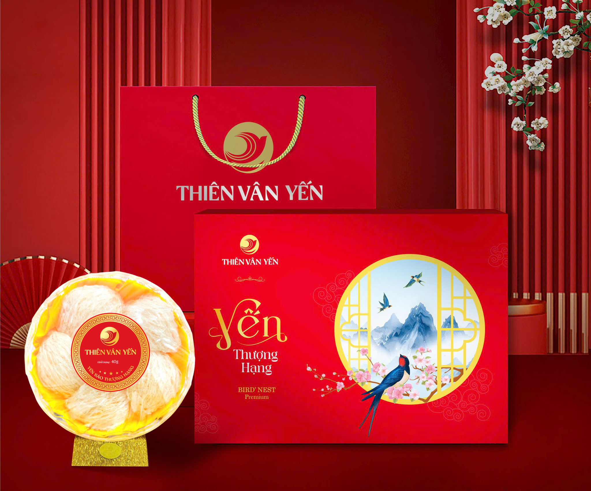 Tổ yến Các miền tinh chế - hộp 50gr - Thiên Vân Yến