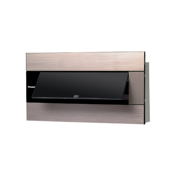 Tủ điện Panasonic BQDX08G11AV 8 đường vàng ánh kim