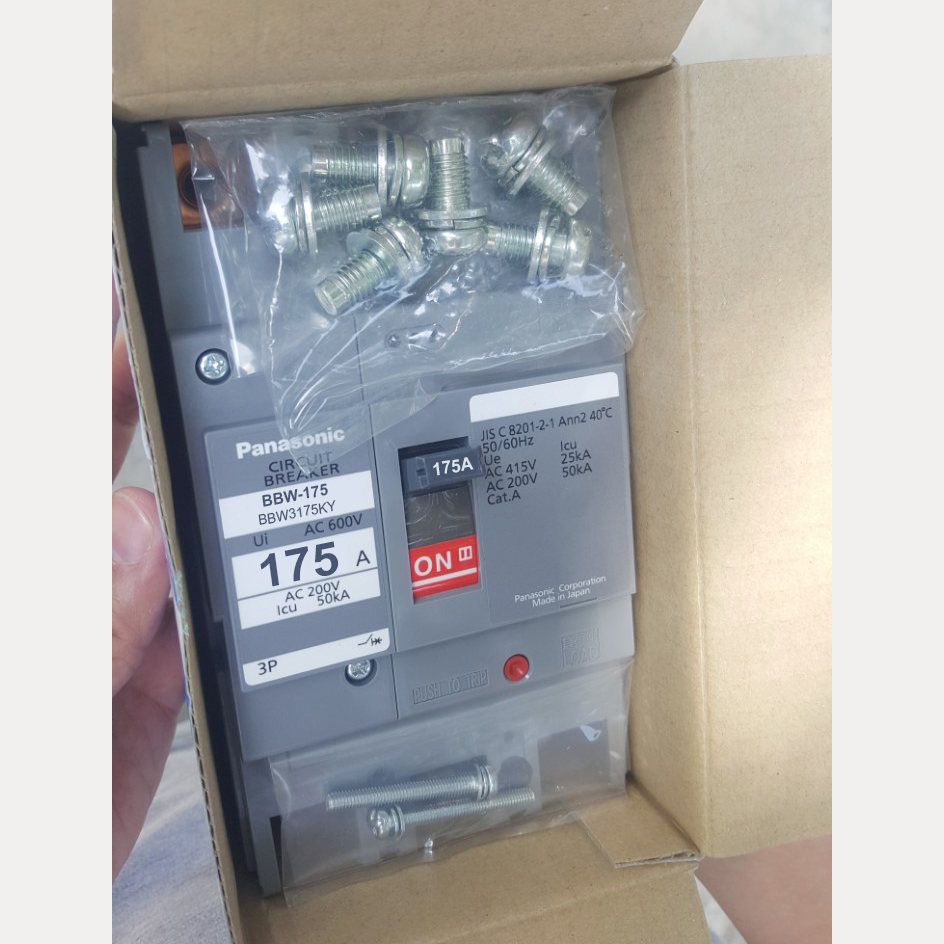 Aptomat, CB 3 cực 175A BBW3175KY