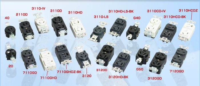 Ổ cắm chấu khóa Locking Plug and Socket American denki