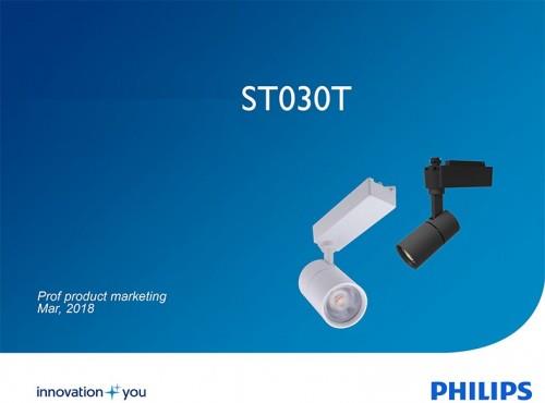 Đèn Led thanh ray 8W chiếu điểm Philips ST030T LED8 I NB WH/BK