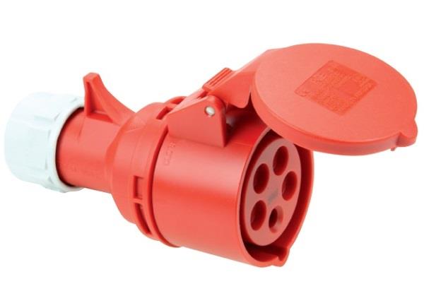 F225-6 Ổ cắm nối không kín nước PCE IP44