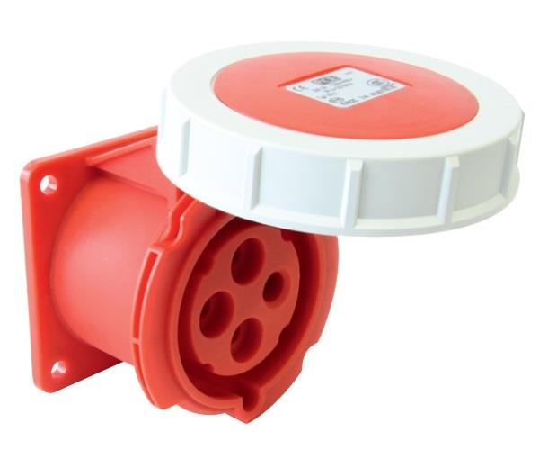 F3142-6 Ổ cắm gắn âm kín nước dạng thẳng PCE IP67