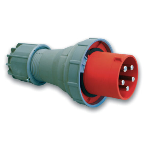 F035-6 Phích cắm di động loại kín nước 63A 5P 400V 6H IP67 PCE