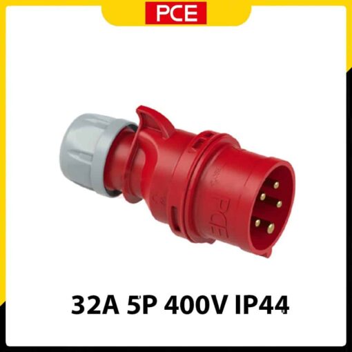 F025-6 Phích cắm PCE loại 5P 32A 6H IP44