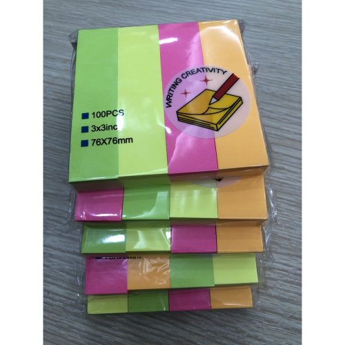 Giấy note 4 màu Zheng Hao NO: GS-02
