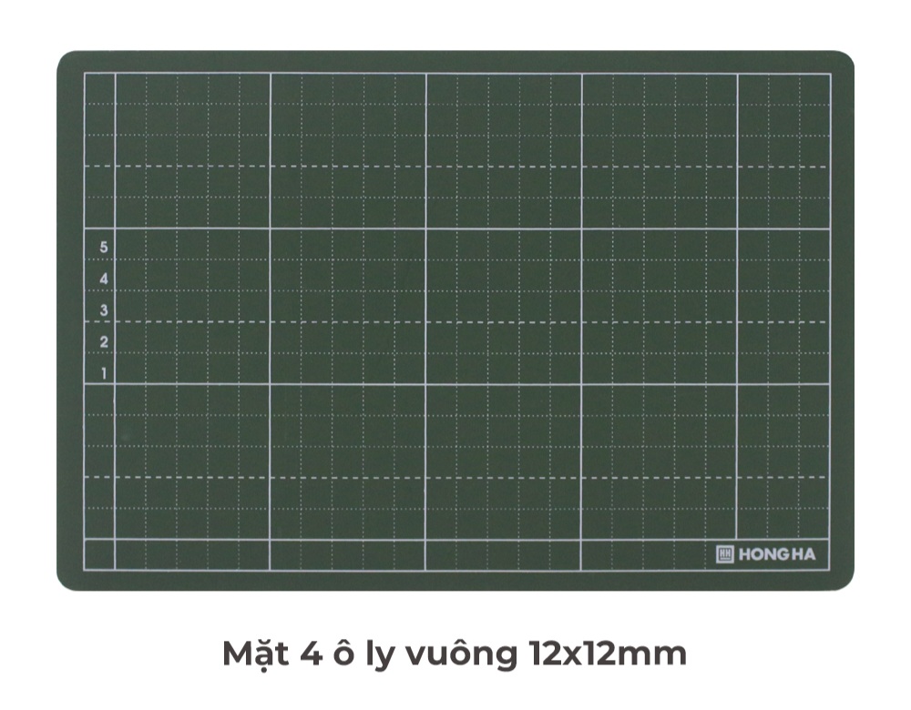 Bảng phấn tách gộp 5 ô ly Hồng Hà - 3590