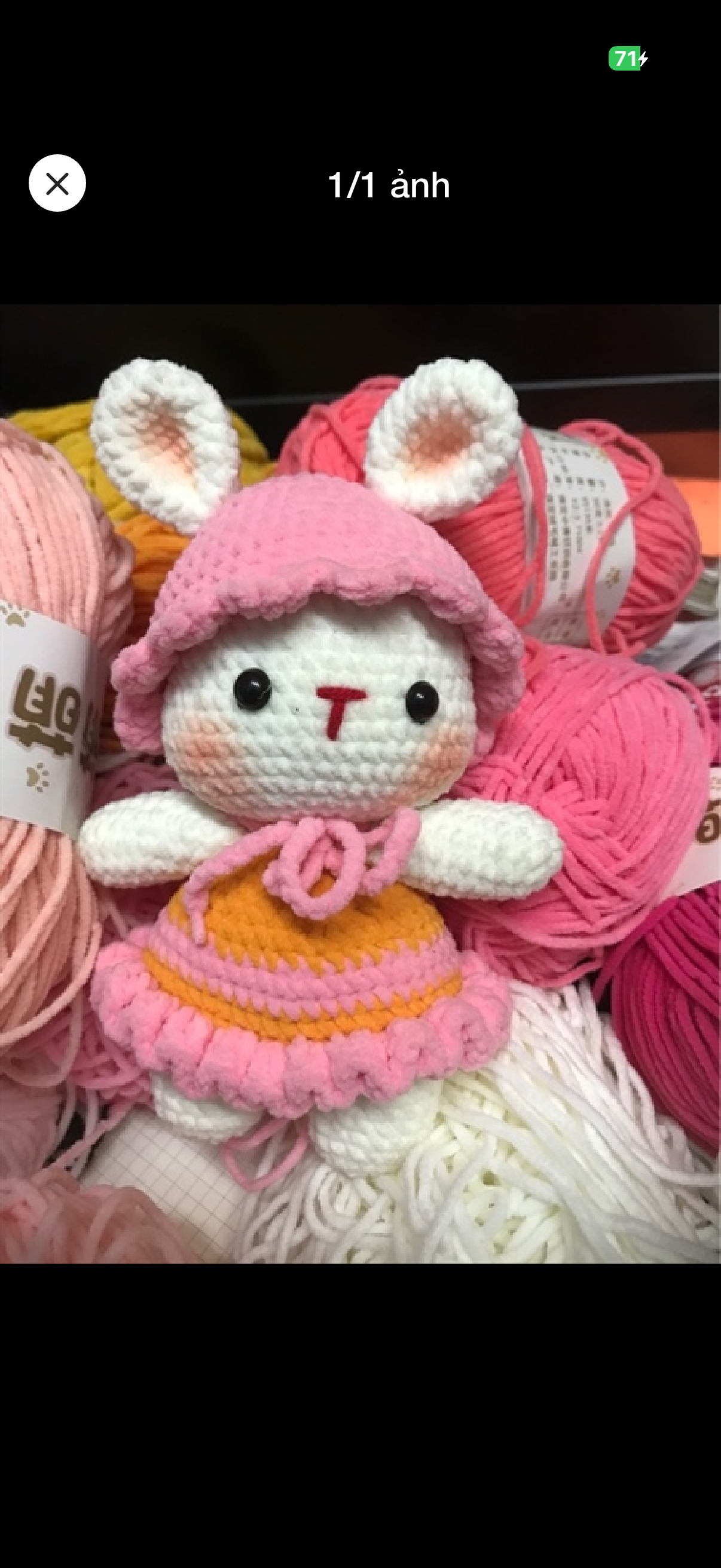 Gấu bông len 0150