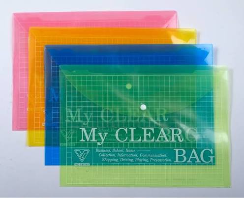Bìa nút đựng tài liệu A4 My Clear Bag