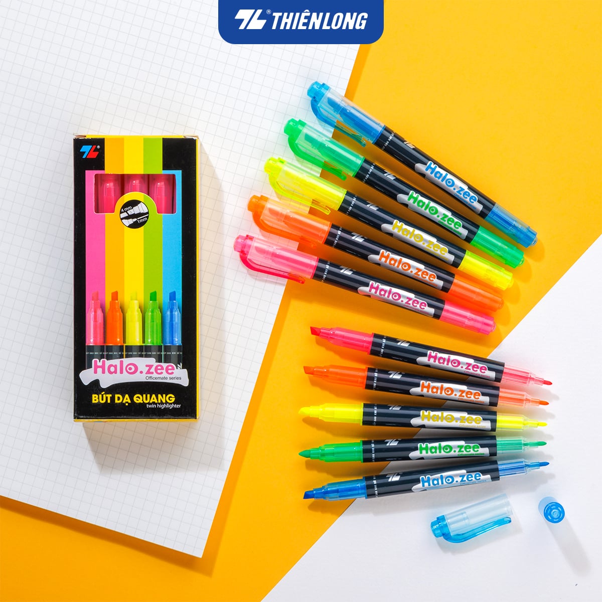 Bút Dạ quang Highlight Thiên Long HL-03