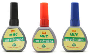 Mực viết bảng MLB-001 xanh