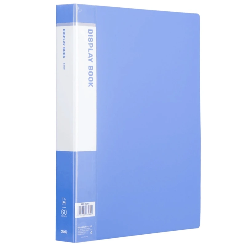 File bìa lá Deli A4 (xanh nhạt)
