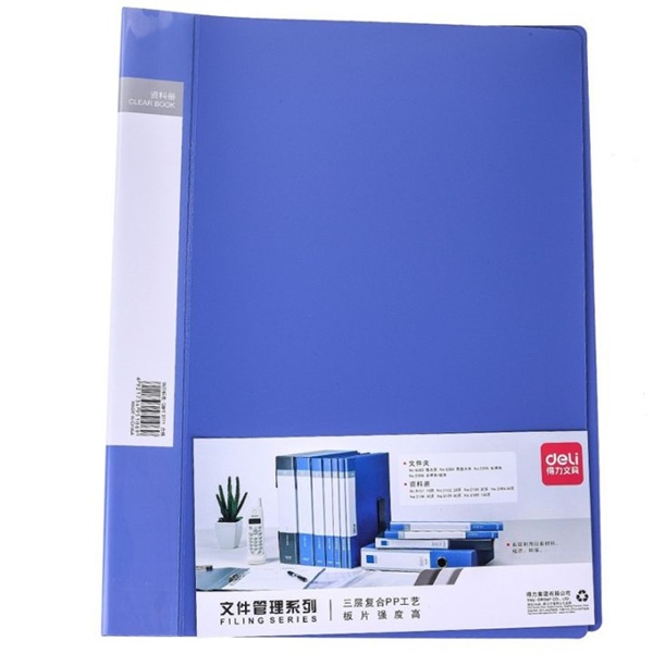 File bìa lá Deli (xanh đậm)