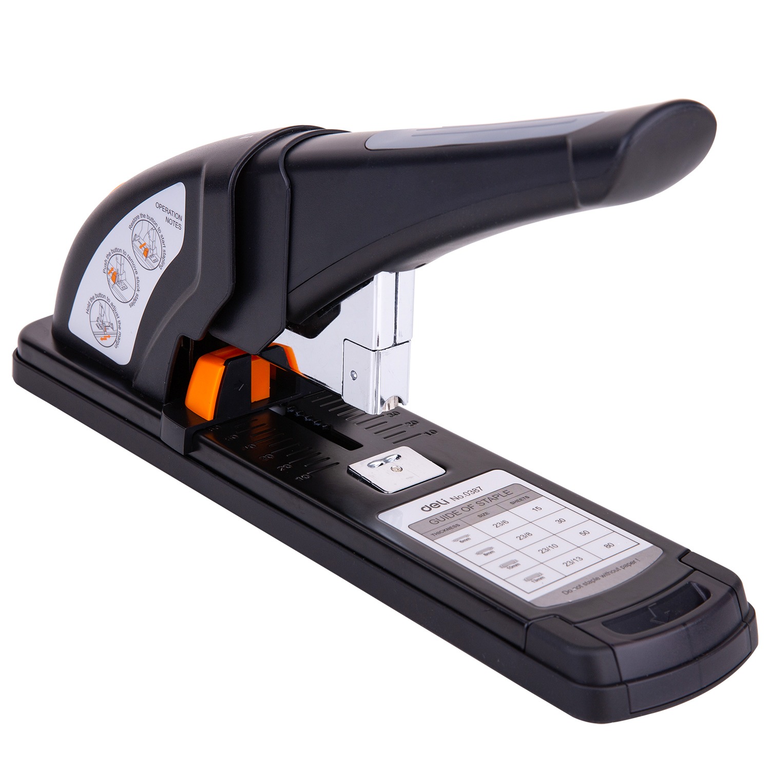 Dập ghim Deli cỡ lớn 80 tờ E0487