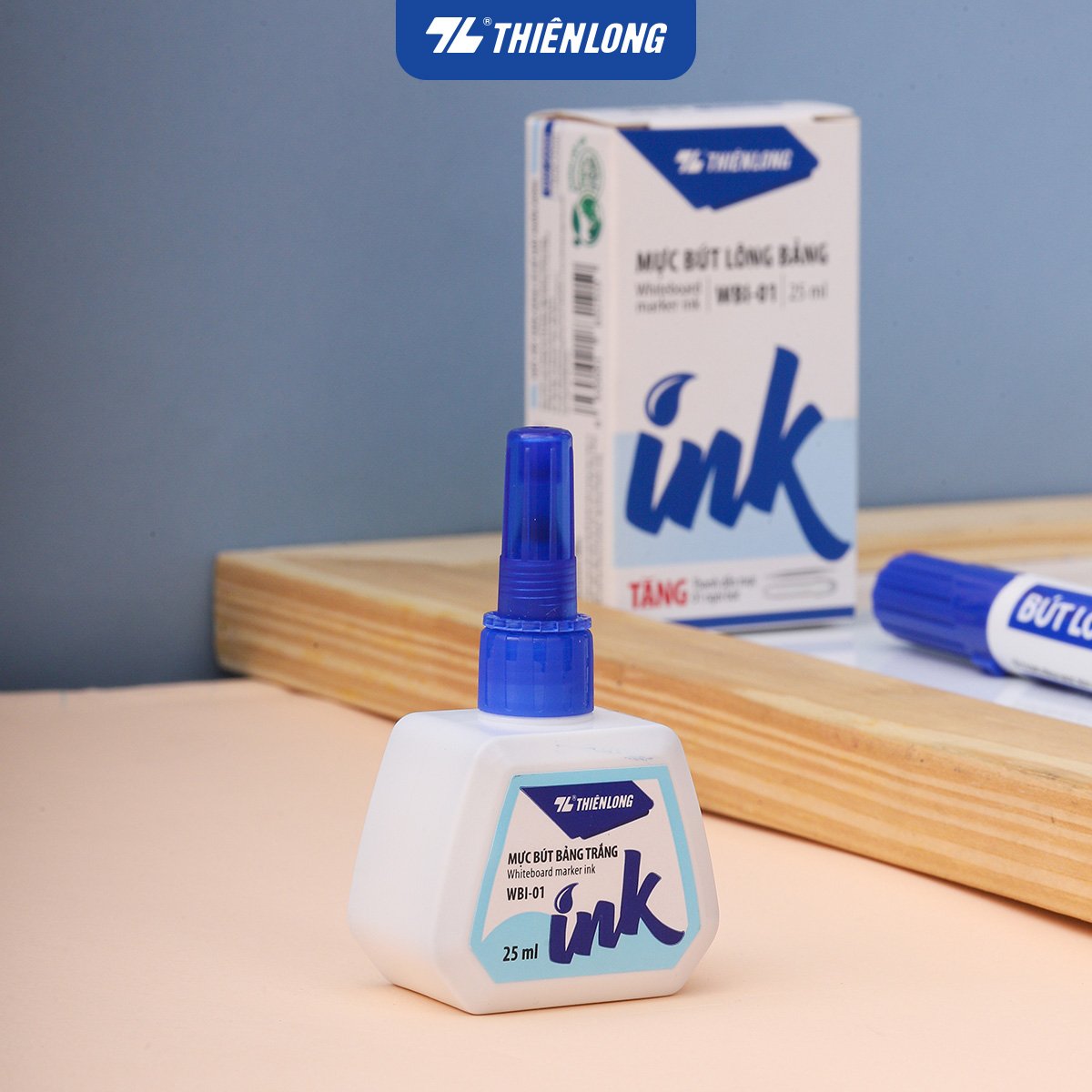 Mực bút lông bảng TL WBI-01 xanh