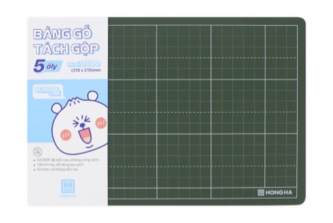 Bảng phấn tách gộp 5 ô ly Hồng Hà - 3590