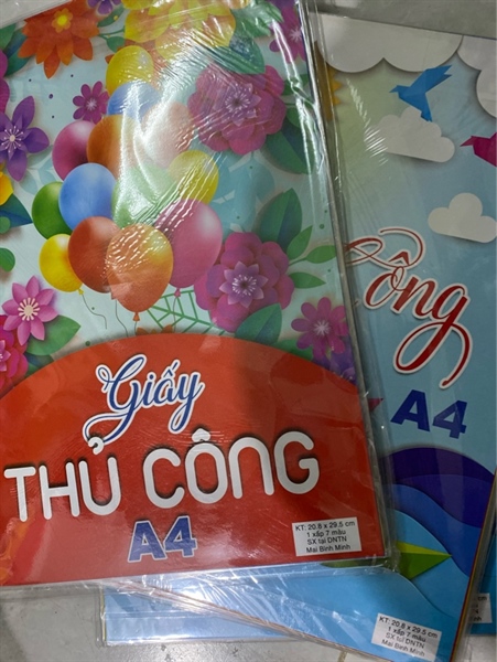 Giấy thủ công A4