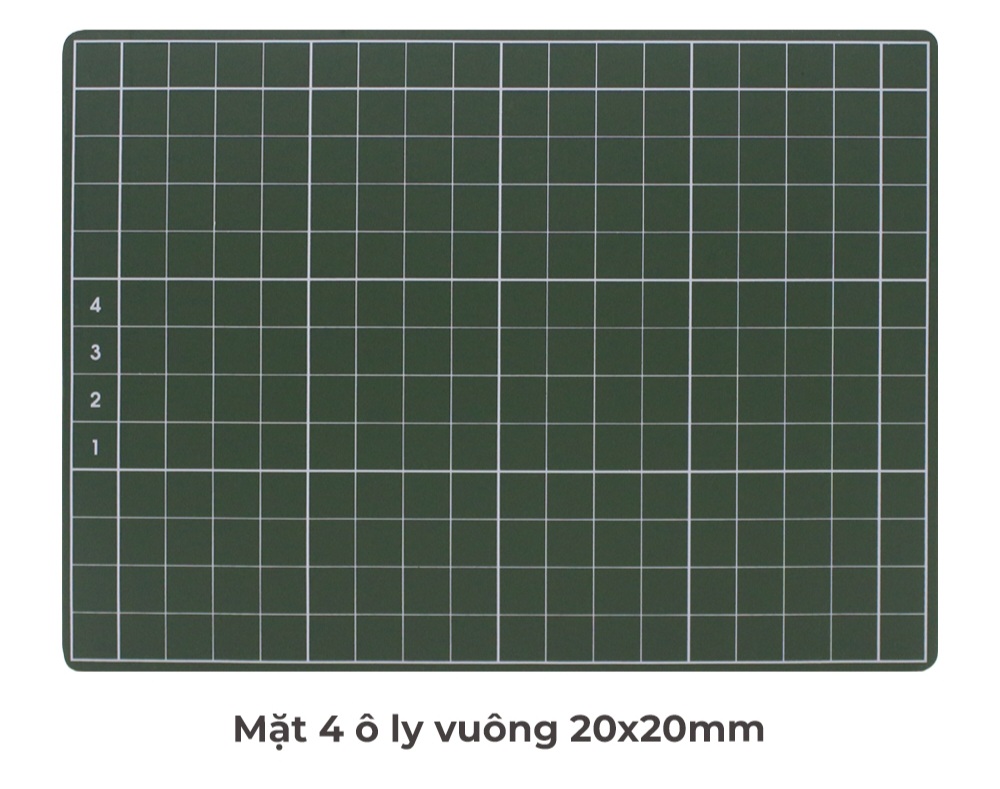Bảng phấn học sinh 4 ô ly Hồng Hà - 3591