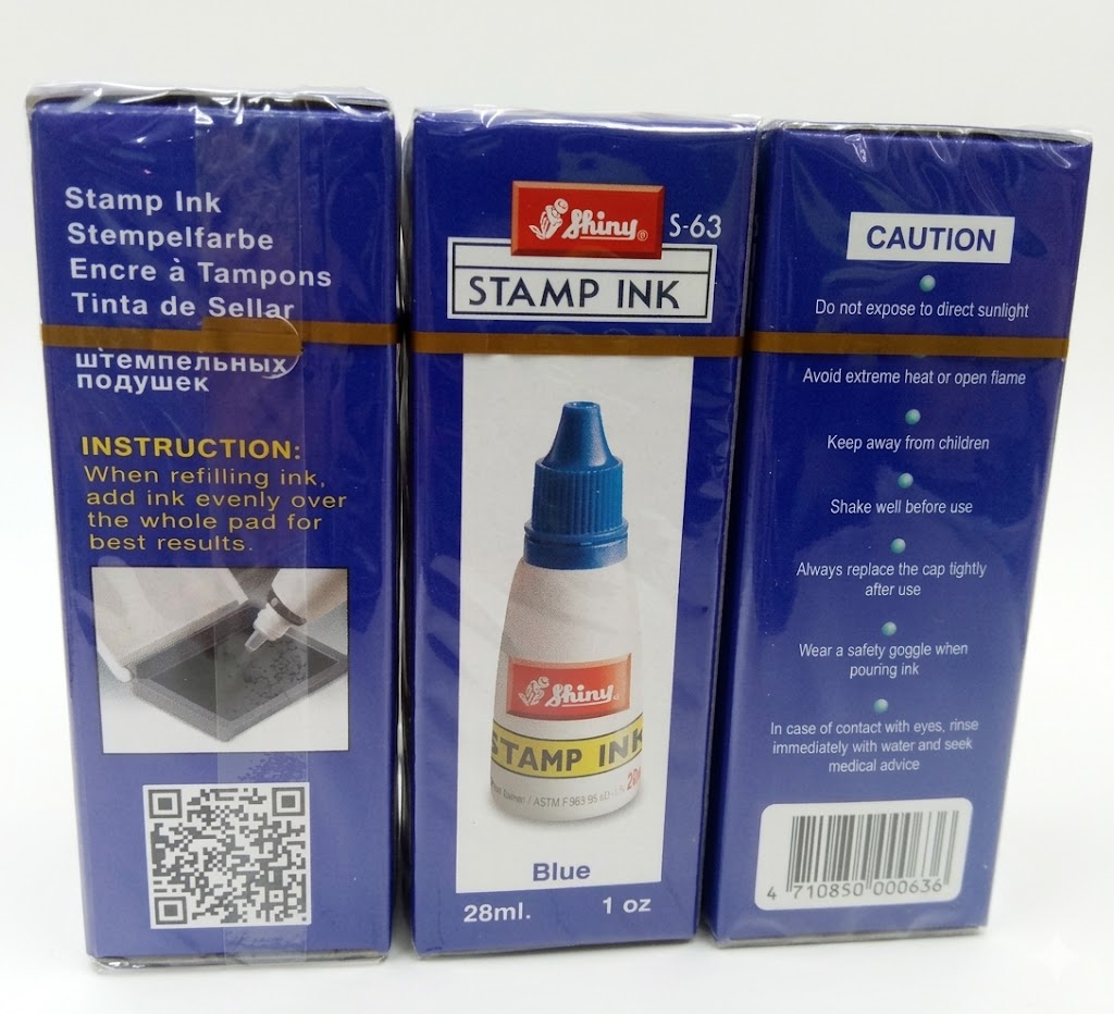 Mực dấu Shiny S-63 xanh